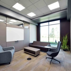 Lounge area designed by Smartt Interior